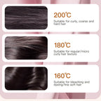 2026 New Mini Straightener Rechargeable Portable Hair Straightener Brush Anti-Scald Shell Cordless USB Charging Straighteners