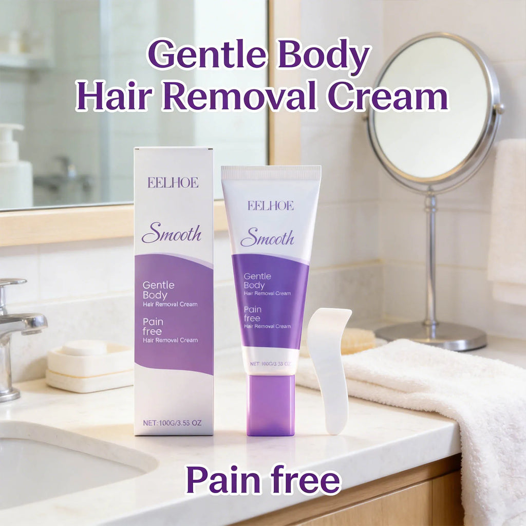 Hair Removal Cream Moisturizing Gentle Remove Hair Relieve Discomfort Smoothing Firming Skin Refreshing Body Hair Removal Lotion